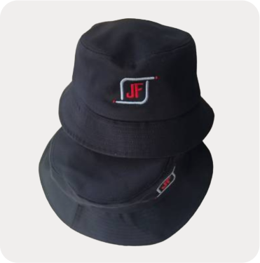 JAY FARADAY Bucket Hat in Black